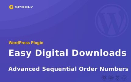 Easy Digital Downloads - Advanced Sequential Order Numbers WordPress Plugin