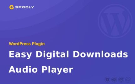 Easy Digital Downloads - Audio Player WordPress Plugin
