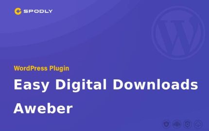Easy Digital Downloads - Aweber WordPress Plugin