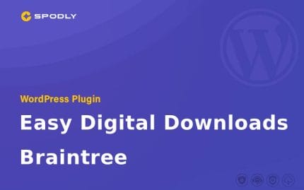 Easy Digital Downloads - Braintree WordPress Plugin