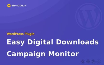 Easy Digital Downloads - Campaign Monitor WordPress Plugin
