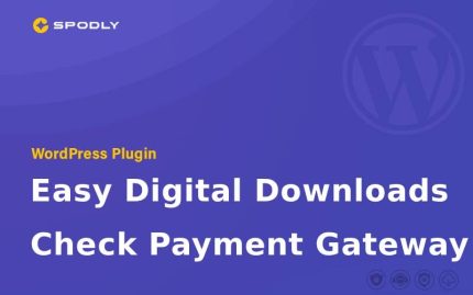 Easy Digital Downloads - Check Payment Gateway WordPress Plugin