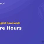Easy Digital Downloads - Store Hours