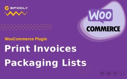 WooCommerce - Print Invoices Packaging Lists