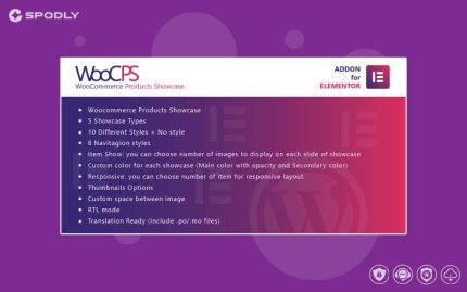 WooCommerce Products Showcase for Elementor WordPress Plugin