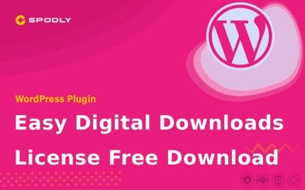 Wordpress Plugin Easy Digital Downloads - License Free Download