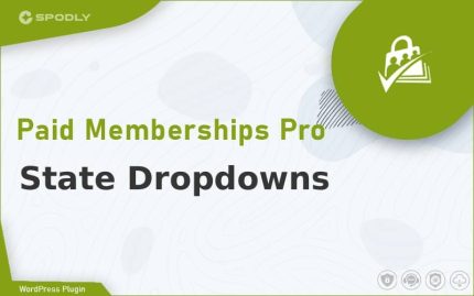 Wordpress Plugin Paid Memberships Pro - State Dropdowns