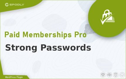 Wordpress Plugin Paid Memberships Pro - Strong Passwords