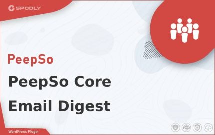 Wordpress Plugin PeepSo Core - Email Digest
