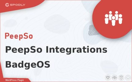 Wordpress Plugin PeepSo Integrations - BadgeOS