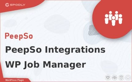 Wordpress Plugin PeepSo Integrations - WP Job Manager