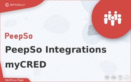 Wordpress Plugin PeepSo Integrations - myCRED