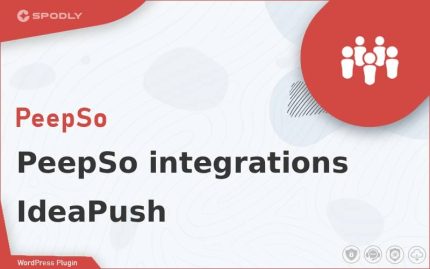 Wordpress Plugin PeepSo integrations - IdeaPush