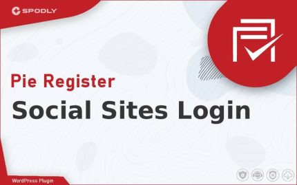 Pie Register - Social Sites Login