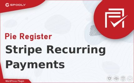 Pie Register - Stripe Recurring Payments