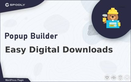 Wordpress Plugin Popup Builder - Easy Digital Downloads