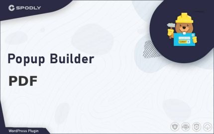 Wordpress Plugin Popup Builder - PDF