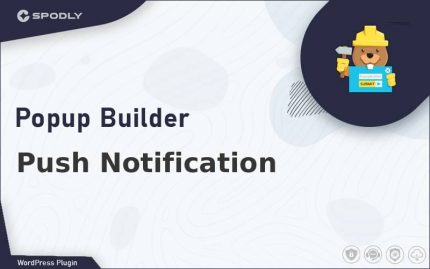 Wordpress Plugin Popup Builder - Push Notification