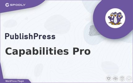 Wordpress Plugin PublishPress - Capabilities Pro