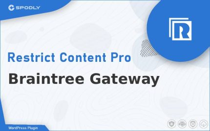 Restrict Content Pro - Braintree Gateway