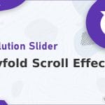 Slider Revolution - Polyfold Scroll Effect