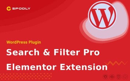 Wordpress Plugin Search & Filter Pro - Elementor Extension