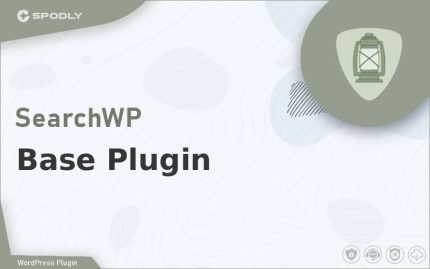 Wordpress Plugin SearchWP - Base Plugin