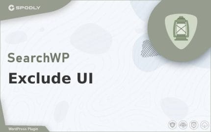 Wordpress Plugin SearchWP - Exclude UI