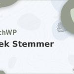 Wordpress Plugin SearchWP - Greek Stemmer