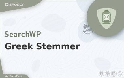 Wordpress Plugin SearchWP - Greek Stemmer