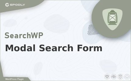 Wordpress Plugin SearchWP - Modal Search Form