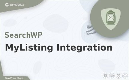 Wordpress Plugin SearchWP - MyListing Integration