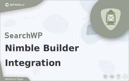Wordpress Plugin SearchWP - Nimble Builder Integration