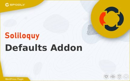 Wordpress Plugin Soliloquy - Defaults Addon