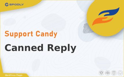 SupportCandy - Canned Reply