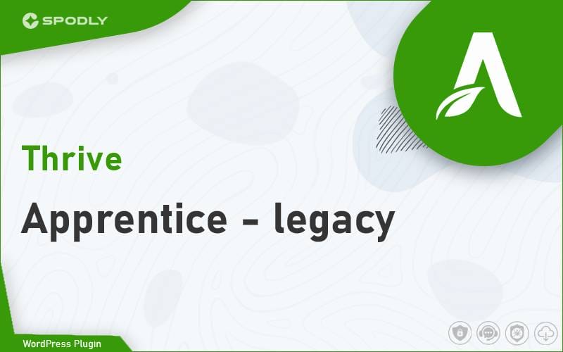 Wordpress Plugin Thrive - Apprentice (legacy) Wordpress Plugin Thrive - Apprentice (legacy)