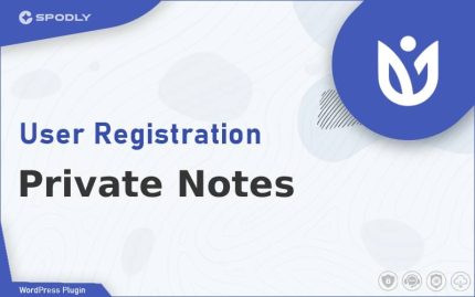 Wordpress Plugin User Registration - Private Notes