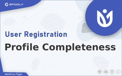Wordpress Plugin User Registration - Profile Completeness