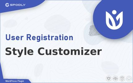 Wordpress Plugin User Registration - Style Customizer