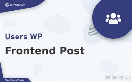 UsersWP - Frontend Post