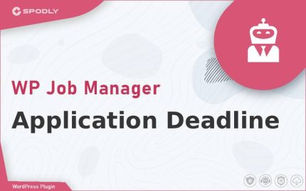 WP Job Manager - Application Deadline