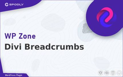 Wordpress Plugin WP Zone - Divi Breadcrumbs