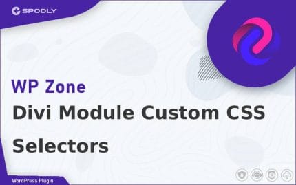 WP Zone - Divi Module Custom CSS Selectors