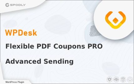 Wordpress Plugin WPDesk - Flexible PDF Coupons PRO - Advanced Sending
