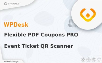 Wordpress Plugin WPDesk - Flexible PDF Coupons PRO - Event Ticket QR Scanner