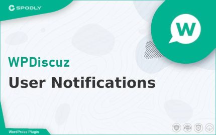 wpDiscuz - User Notifications