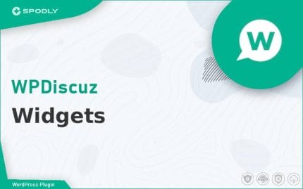 wpDiscuz - Widgets