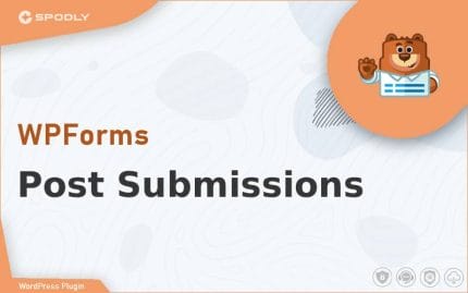 WPForms - Post Submissions