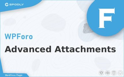 Wordpress Plugin WPForo - Advanced Attachments