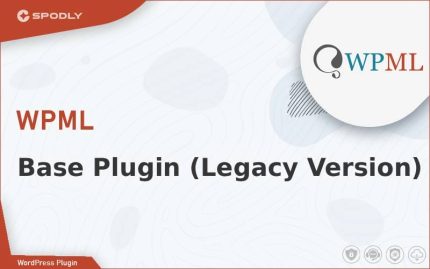 Wordpress Plugin WPML - Base Plugin (Legacy Version)